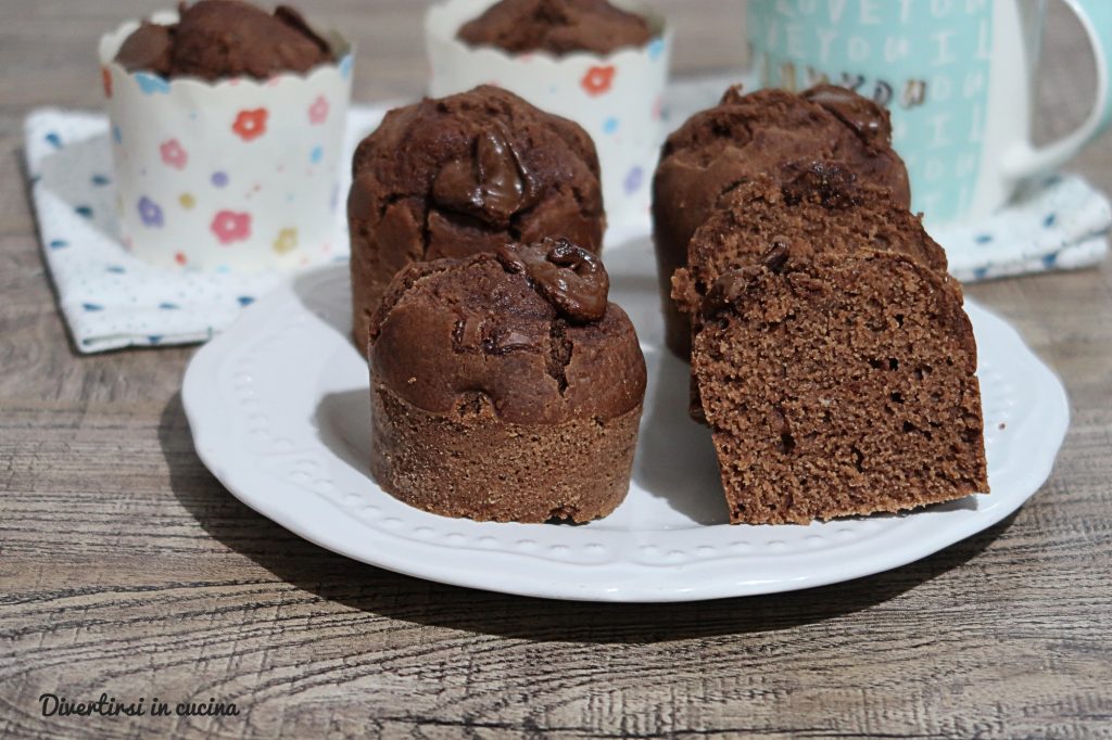 Schokoladenmuffins ohne Eier