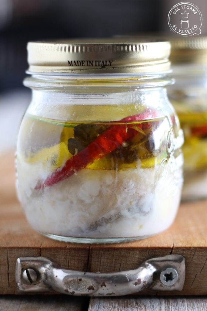 Bacalhau in Ölkonfit mit Instant Pot