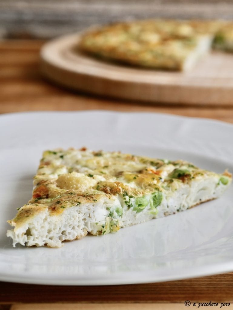 Ofenomelett mit Gemüse ohne Käse
