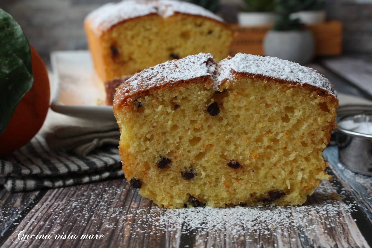 Orangen- und Schokoladenkuchen
