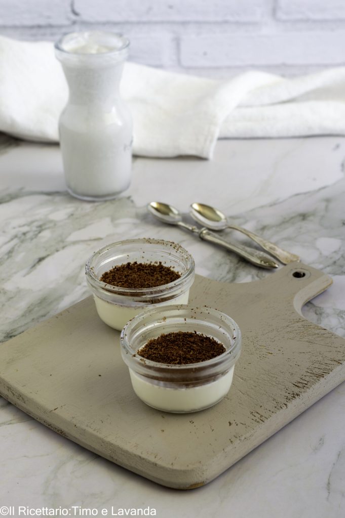 panna cotta mit Kokosmilch