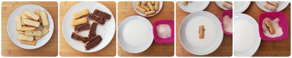 Pavesini Nutella und Kokos