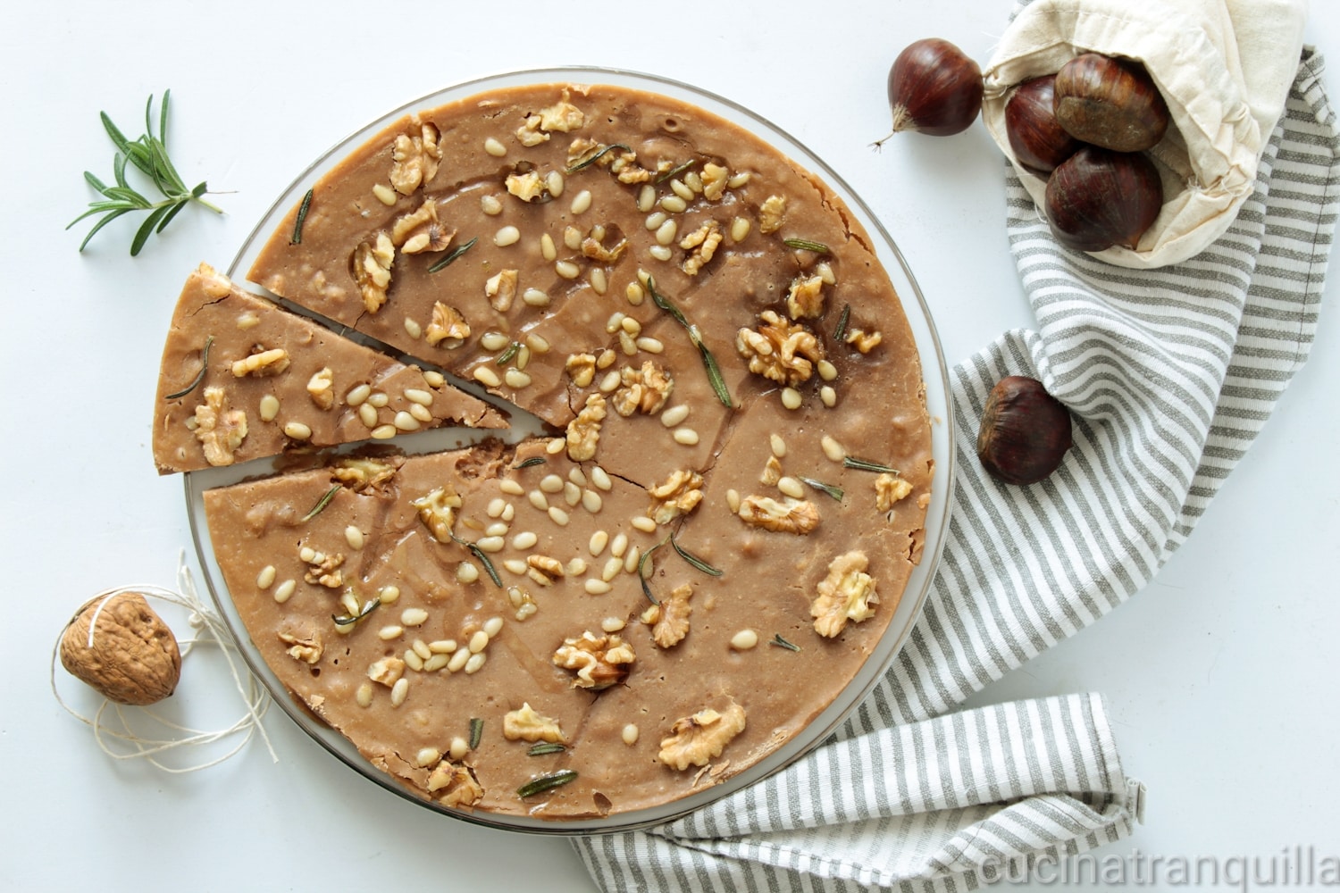 Abruzzesischer Kastanienkuchen