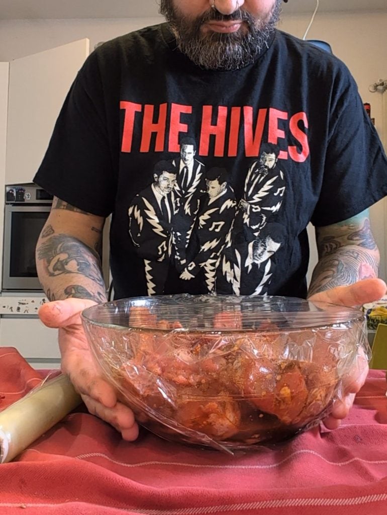 Ofengebackene Schweinerippchen: Süß-saure Marinade mit Limette und Sojasoße