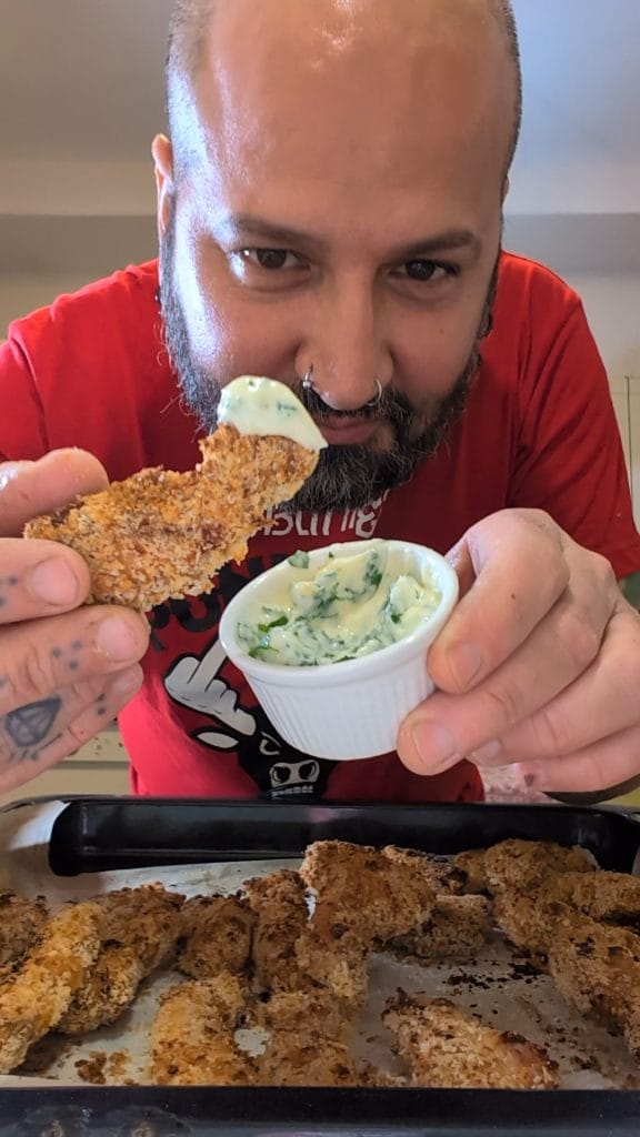 Knusprige Putenstreifen im Ofen: Leicht und Lecker mit Panko Panierung (Video Rezept)