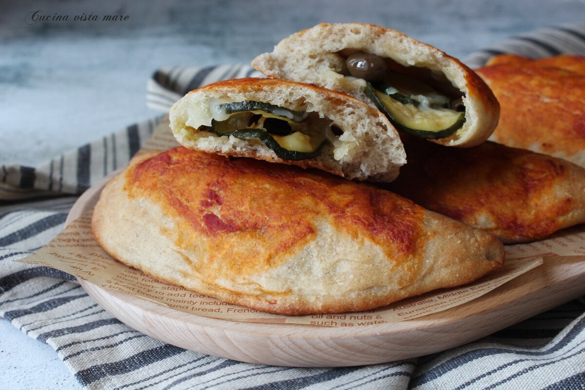Panzerotti aus dem Ofen