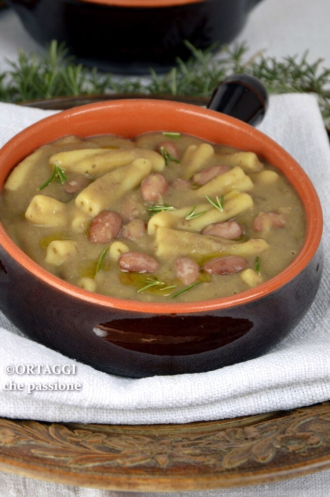 Pasta e Fasoi - Pasta und Bohnen nach venezianischer Art