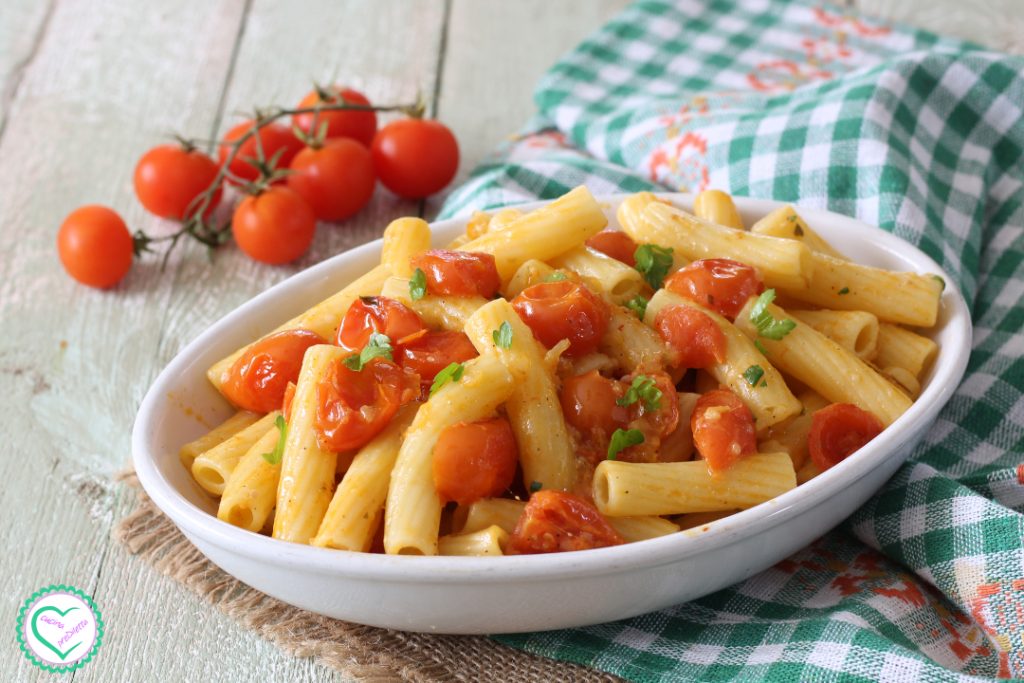 Pasta mit Brandy