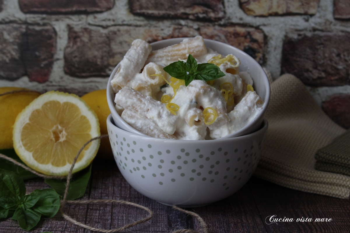 Pasta mit Ricotta und Pecorino