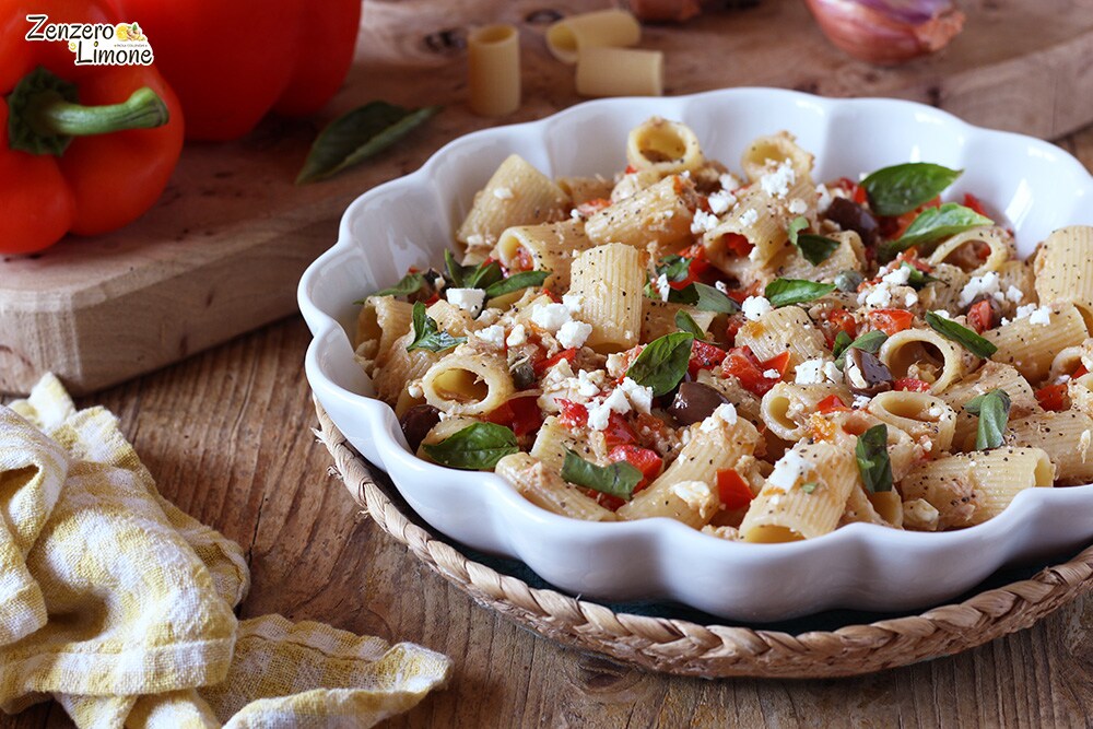 Pasta mit Thunfisch und Paprika