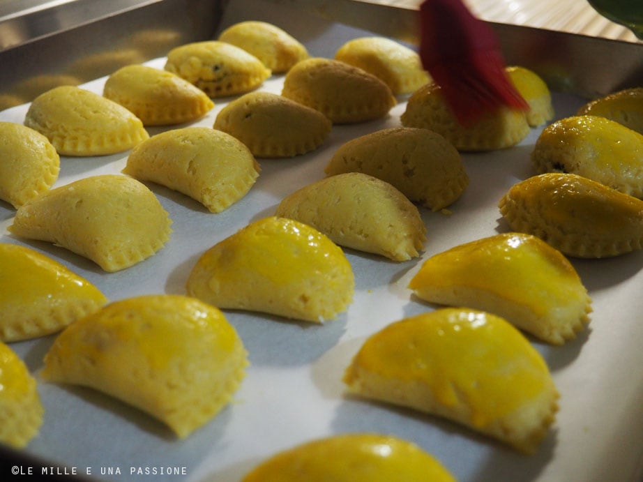 Bestreichen der Petrali