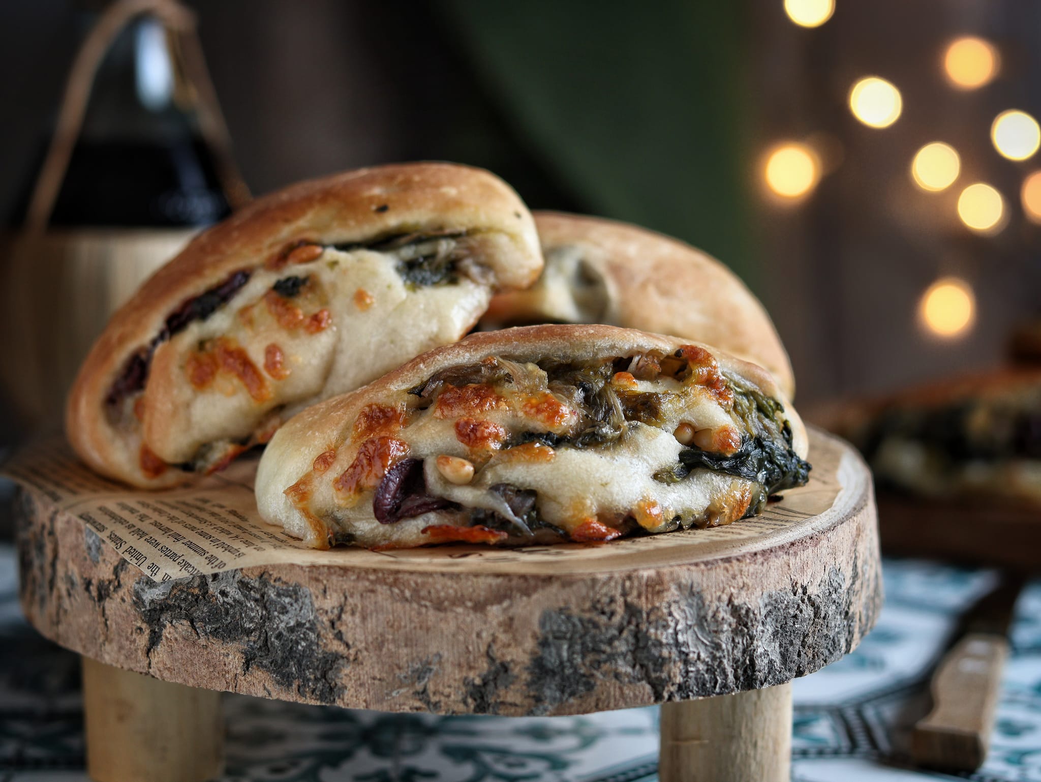 Pizzarollen mit Endivien