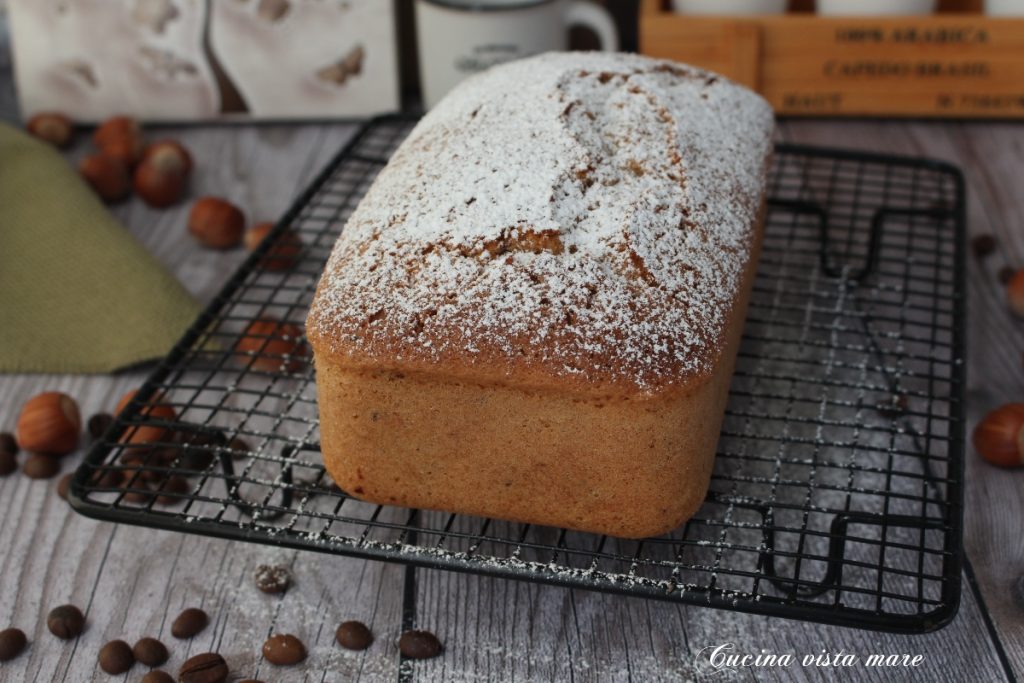 Plumcake Kaffee Schokolade und Haselnüsse Cucina vista mare