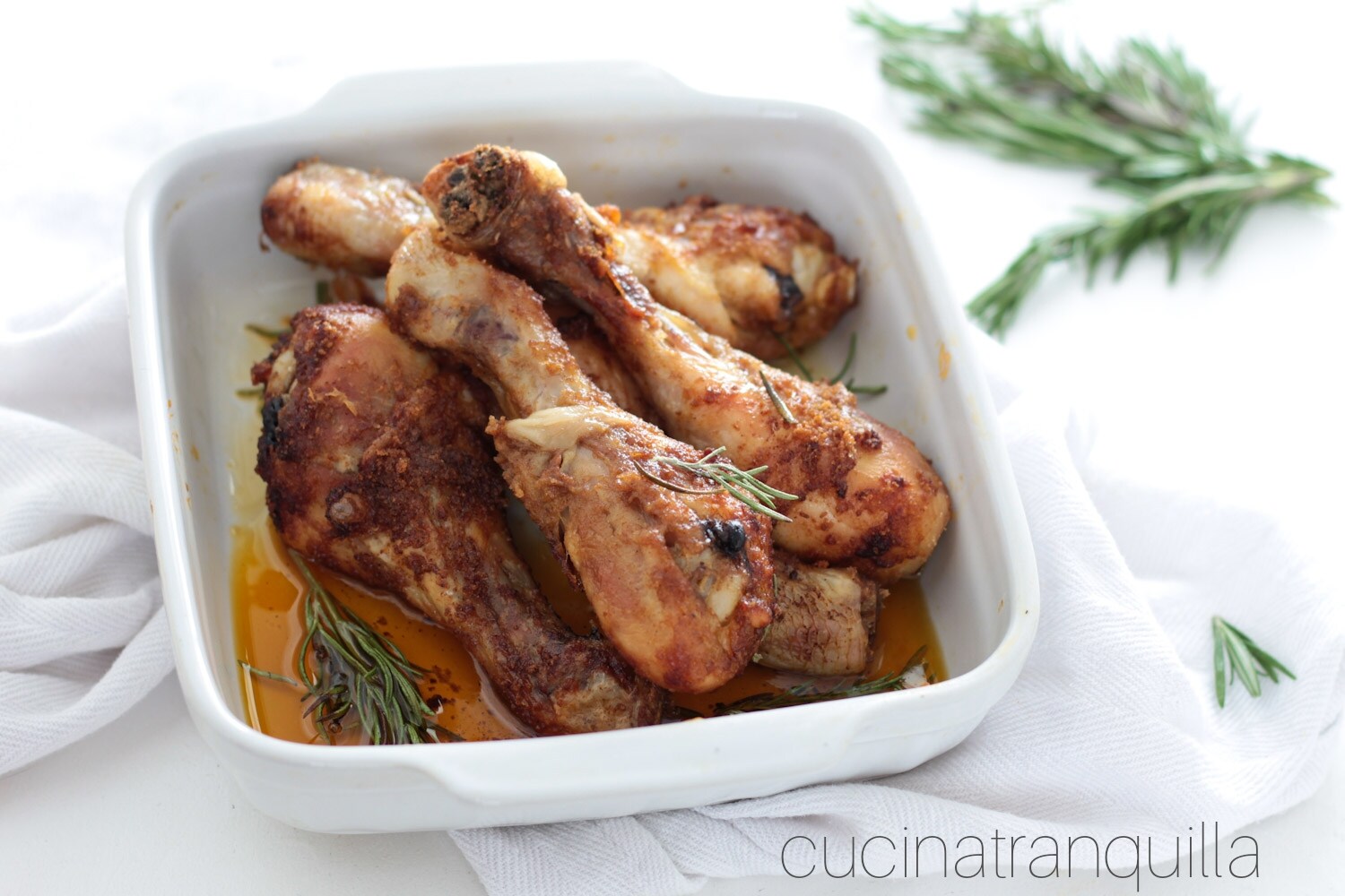 Hähnchenschenkel mit Paprika