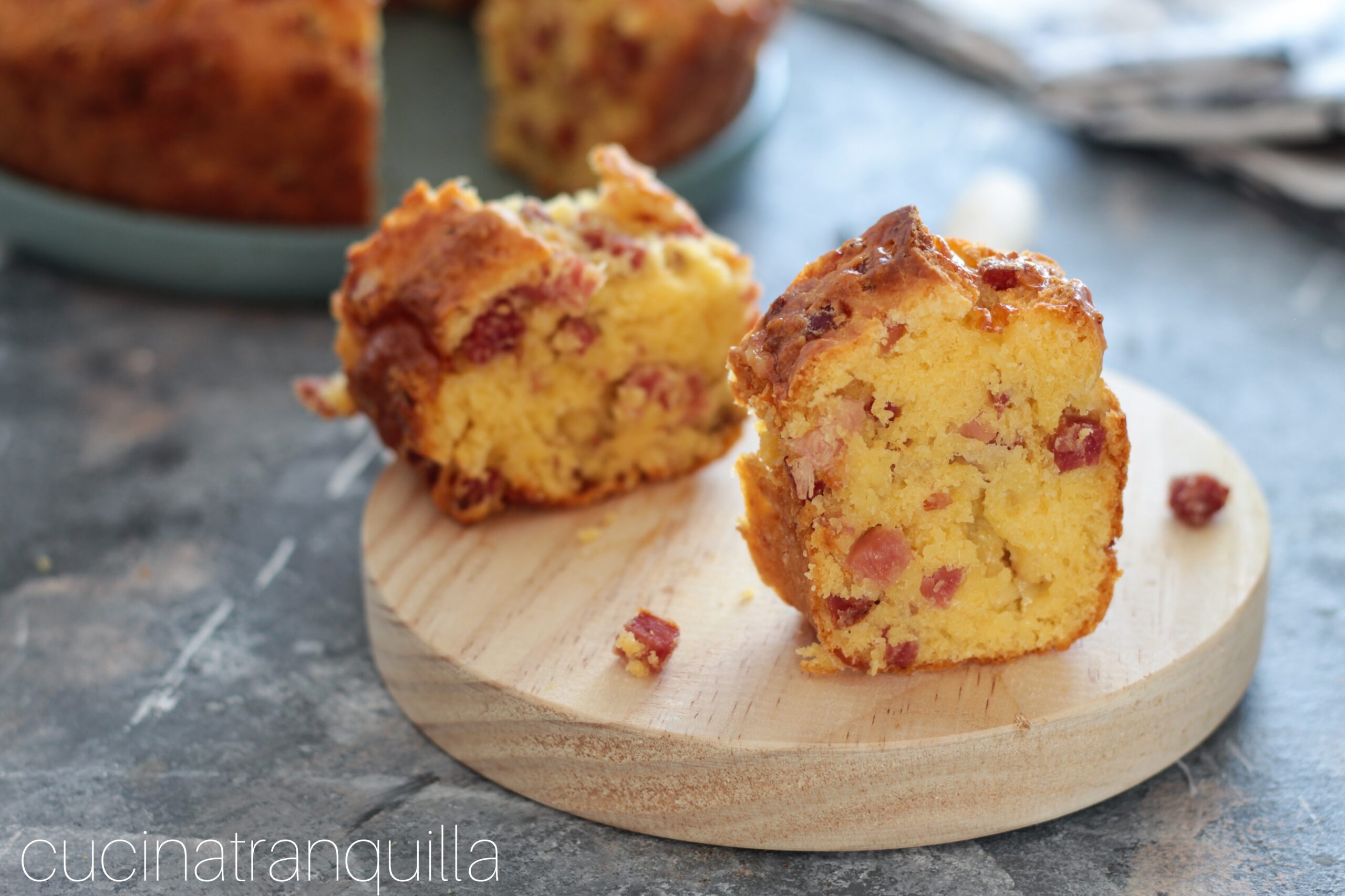 Weicher herzhafter Kranzkuchen