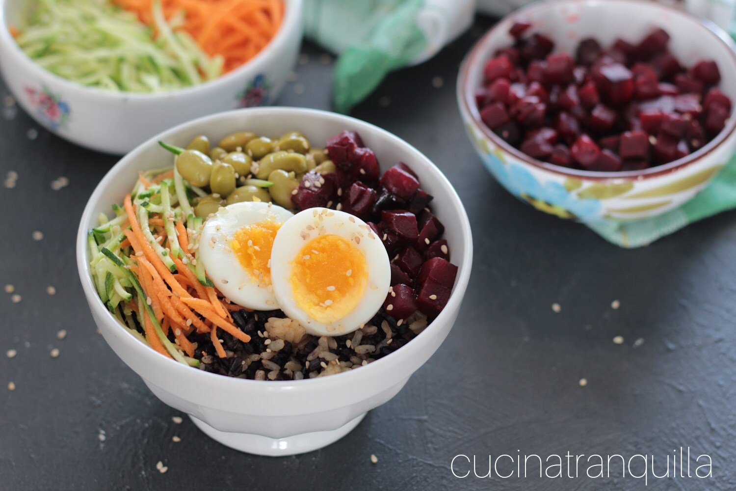 Poké mit Vollkornreis