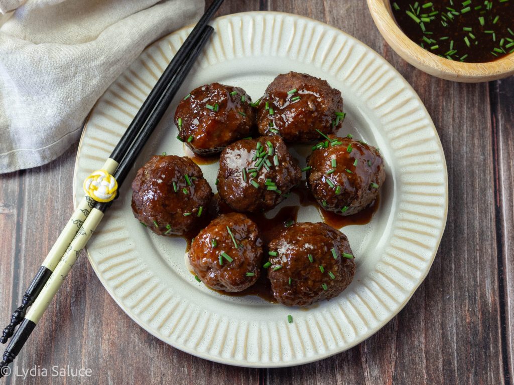 Teriyaki-Frikadellen im Slow Cooker
