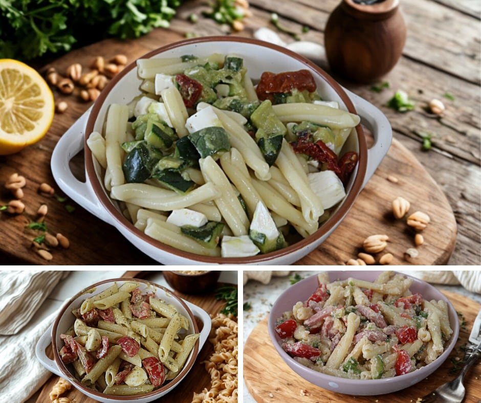 3 Ideen für kalte Pasta für den Sommer