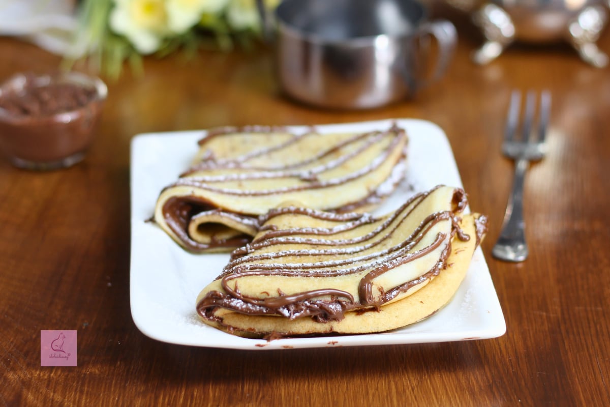 Crepes mit Nutella Bimby