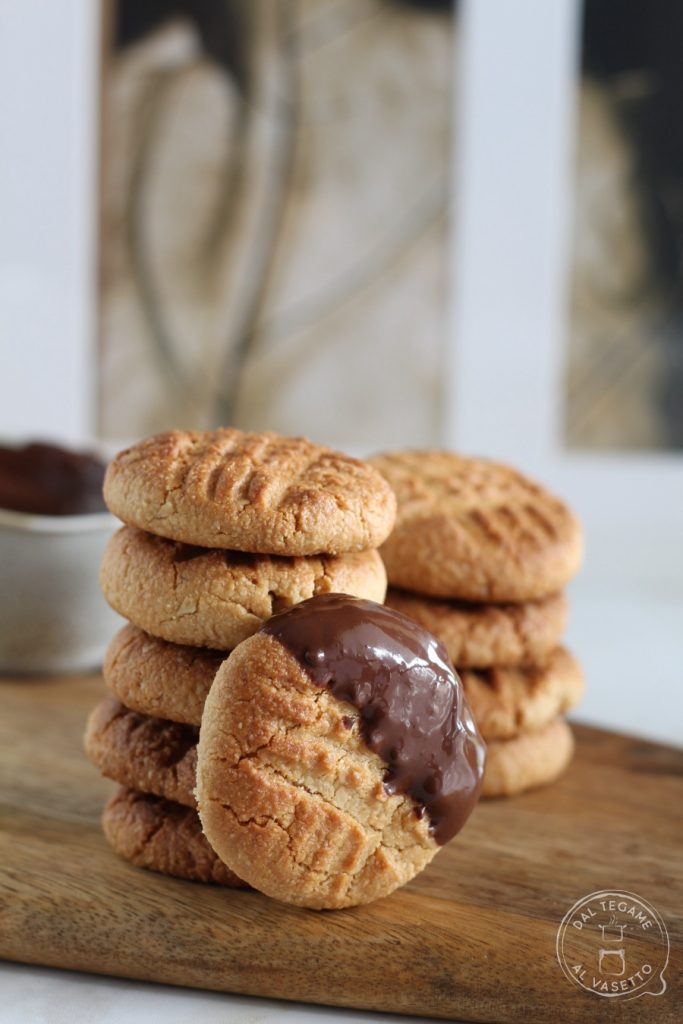 Proteinplätzchen mit Erdnussbutter