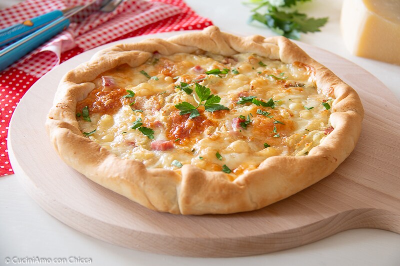 RUSTICO MIT KARTOFFELN SCHINKEN UND ASIAGO köstlich und superschnell