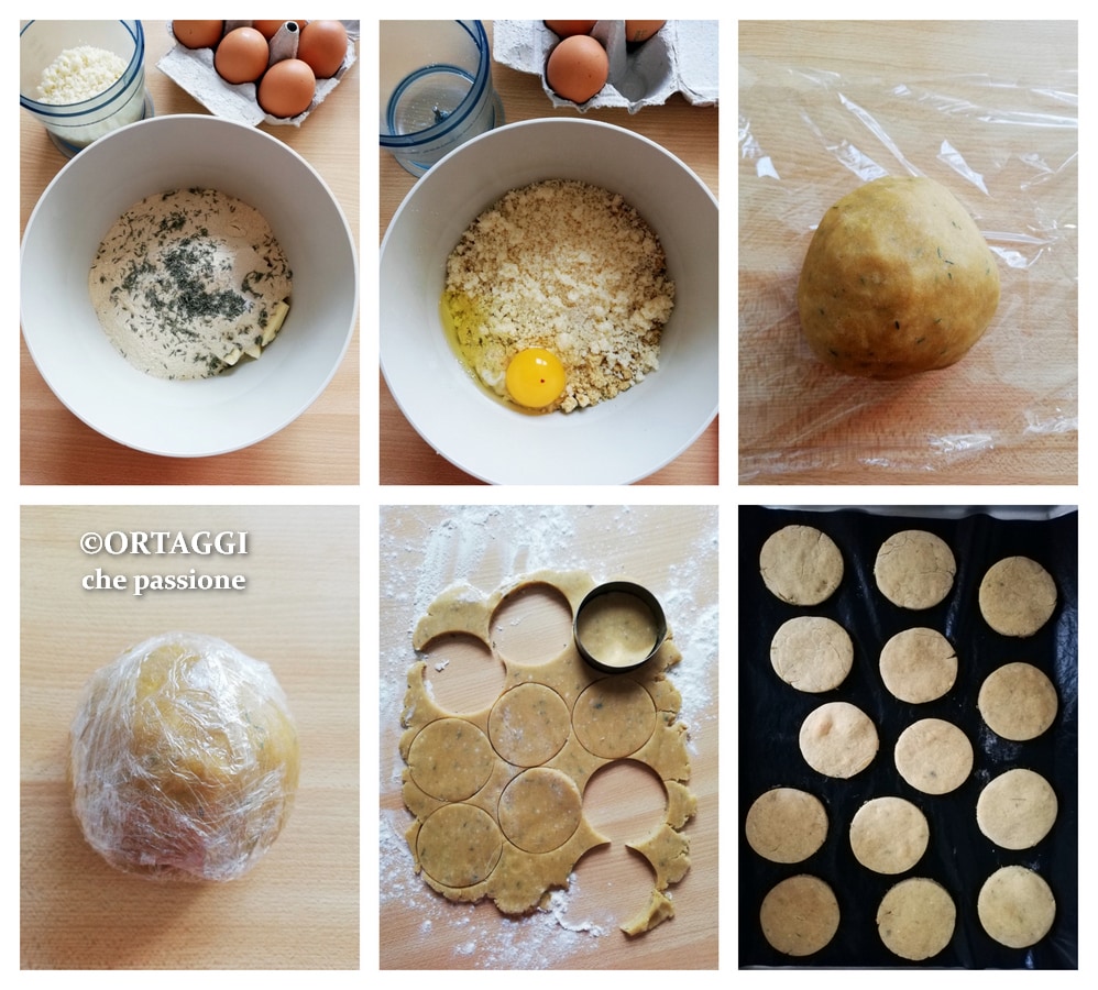 Rezept Schritt für Schritt salzige Kekse