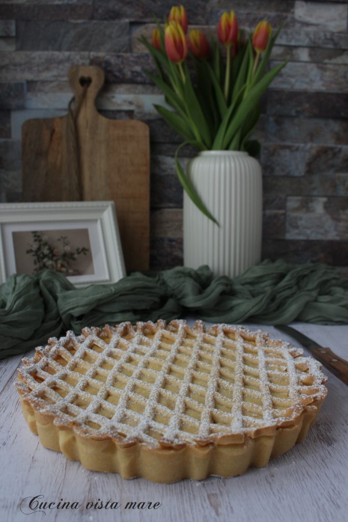 Ricotta-Pfirsich-Torte Küche Meerblick