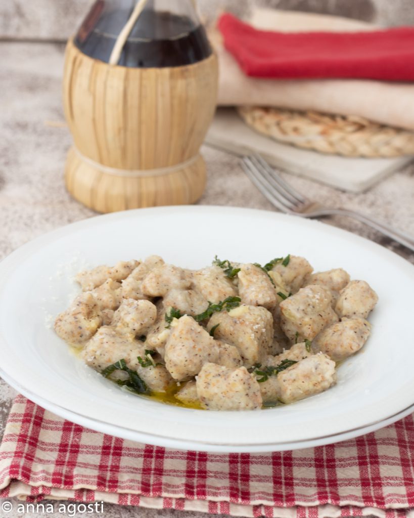 Ricotta- und Buchweizengnocchi