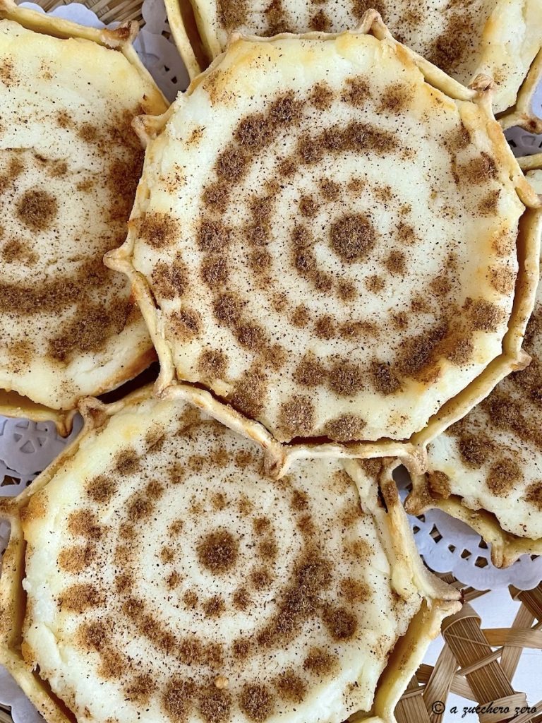 Ricottacassatelle mit Zimt