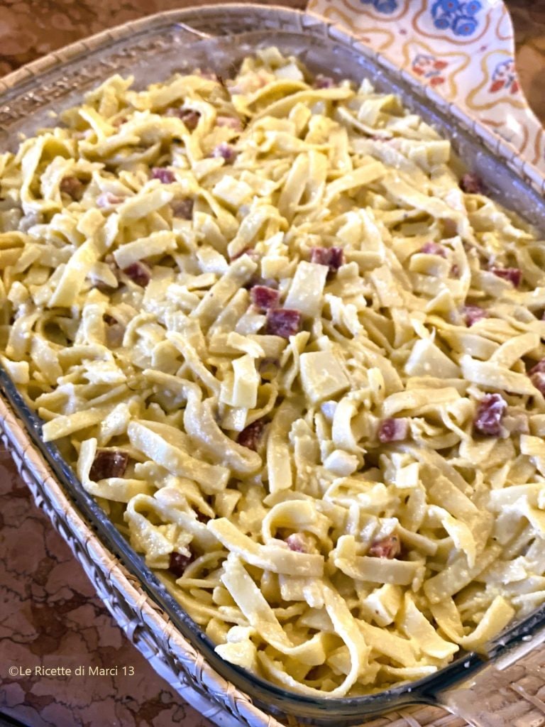 Rustikale Tagliolini-Pastiera