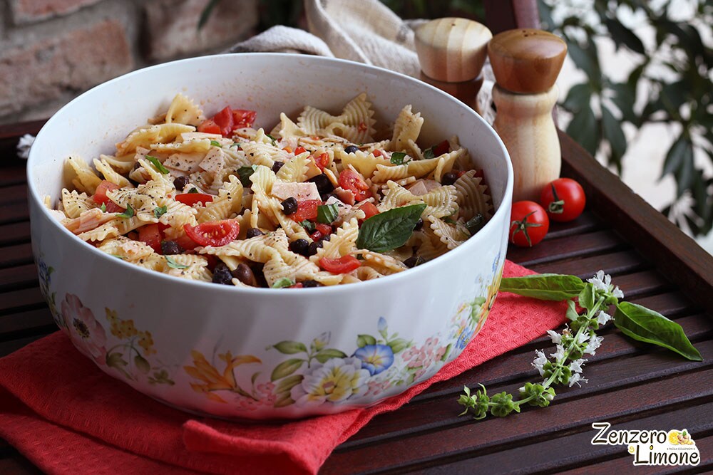 Rustikale kalte Pasta