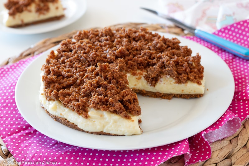 STREUSELKUCHEN MIT CREME OHNE OFEN