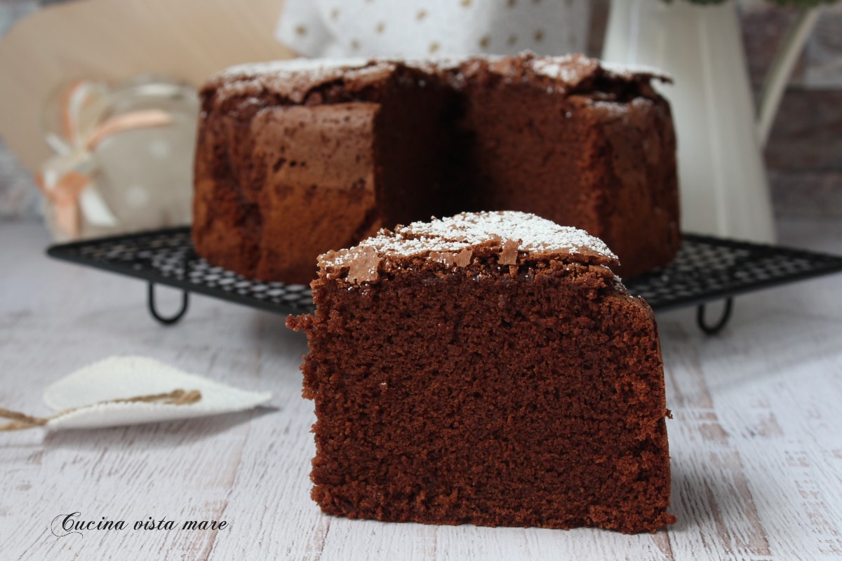 Sahne-Schokoladenkuchen