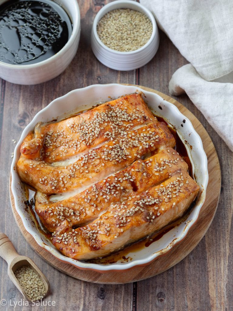 Marinierter Lachs in der Heißluftfritteuse