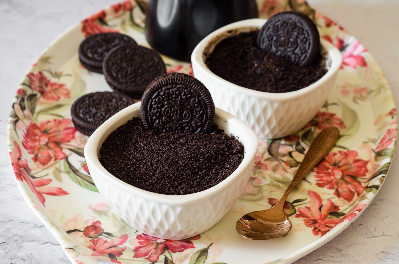 Schnelle Oreo Mini-Cheesecakes, 5 Zutaten und 5 Minuten zur Zubereitung