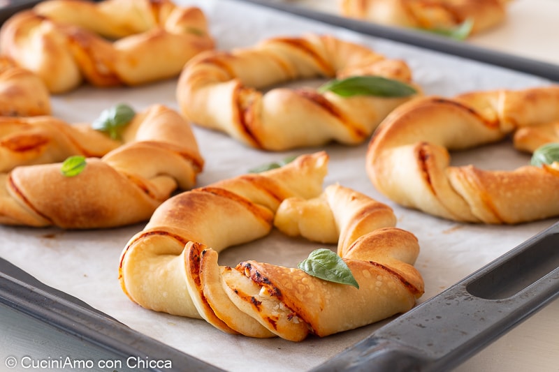 Schnelle Pizzakringel