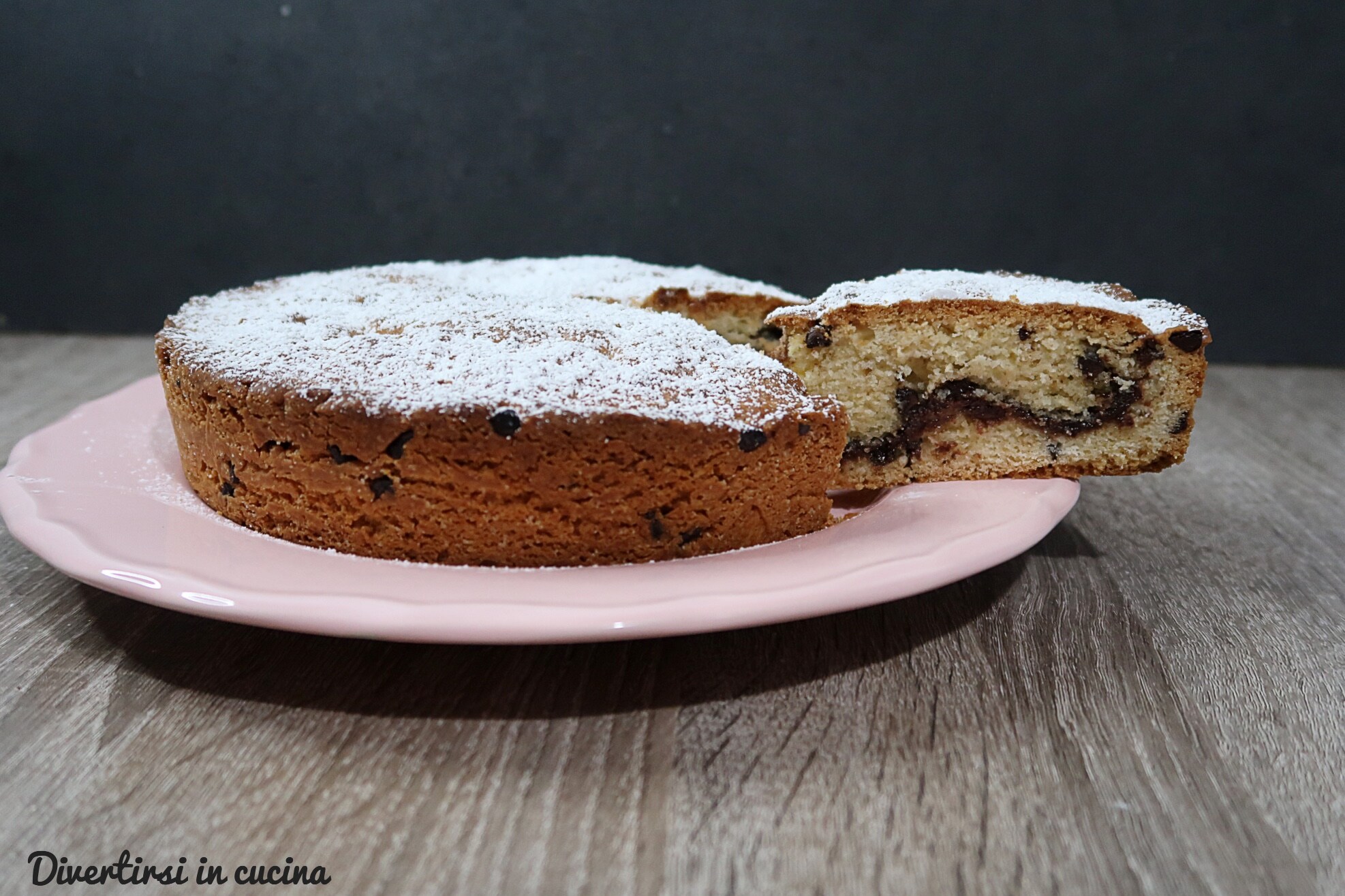 Schneller Nutella-Cookie-Kuchen