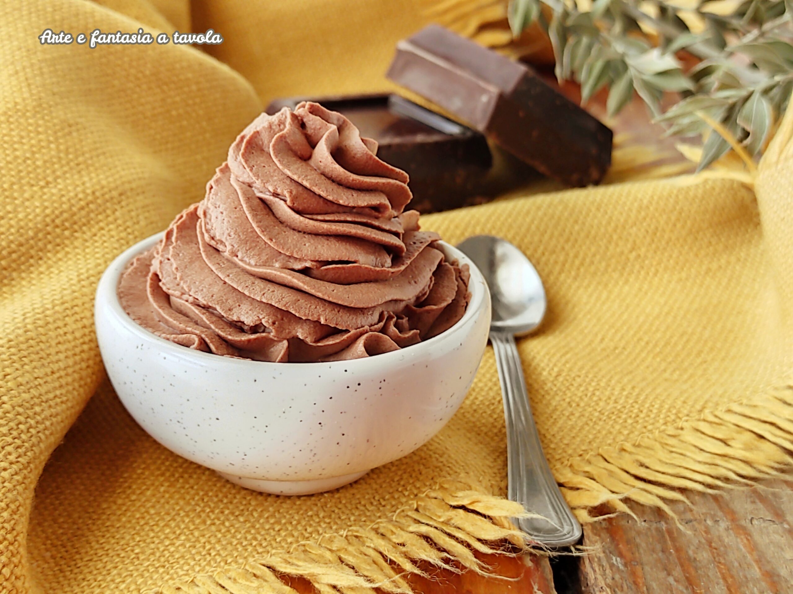 Schokoladen-Ganache-Creme