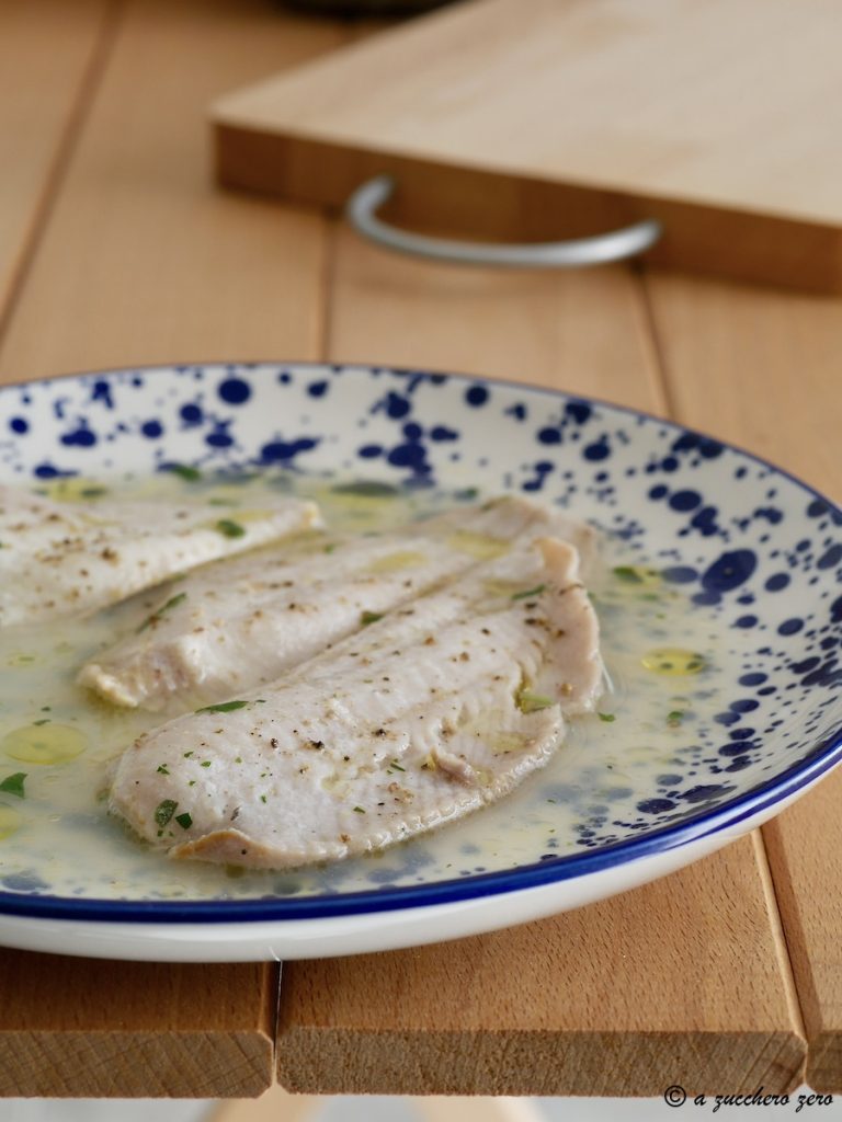 Schollenfilets mit Zitrone
