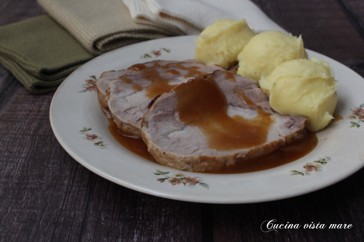 Schweinelende mit Balsamico und Kartoffelpüree