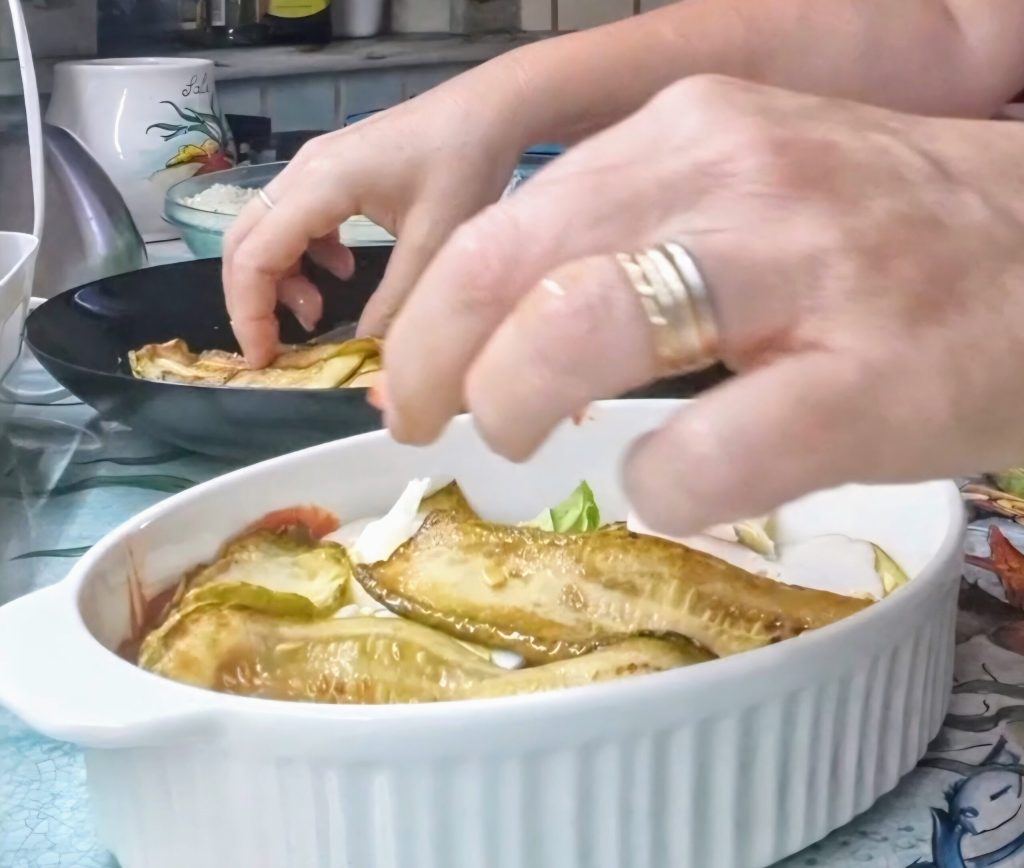 Sizilianische Zucchini-Parmigiana