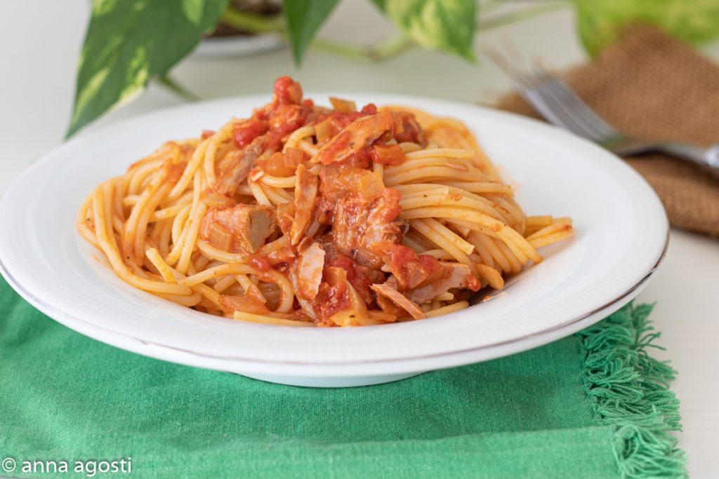 Spaghetti alla Bolognese Originalrezept mit Thunfisch