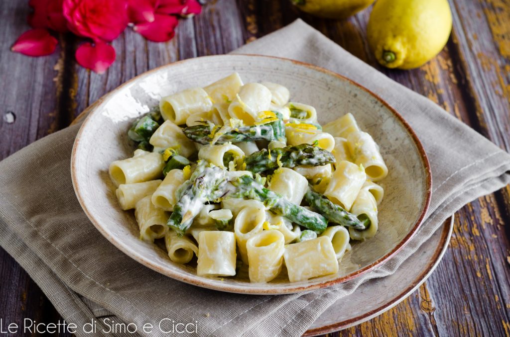 Spargel-Zitronen-Pasta