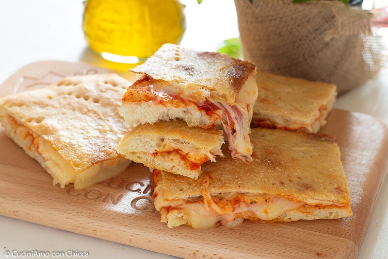 Superleichte Pizzaiola-Focaccia