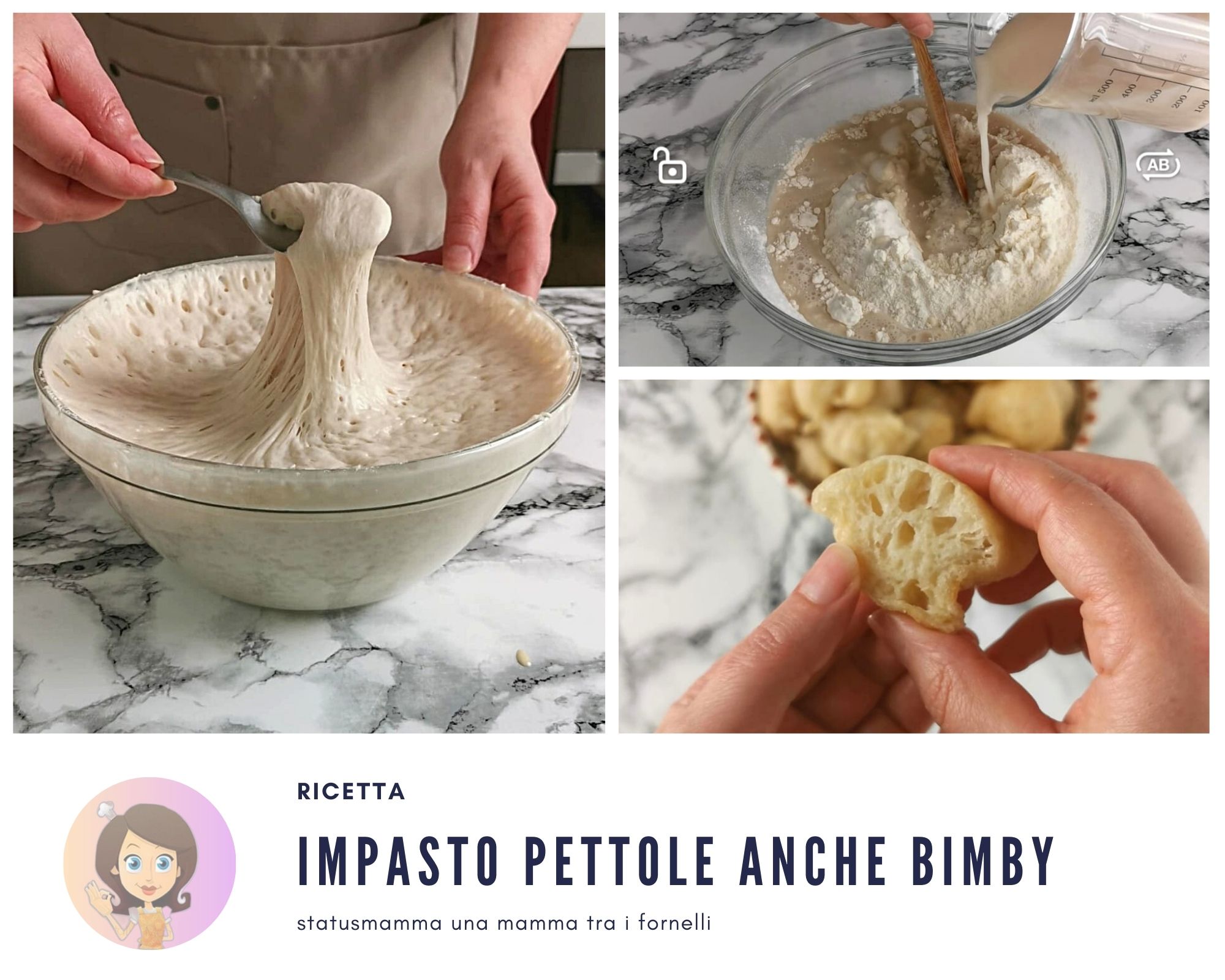 Teig für Pettole, auch mit dem Thermomix