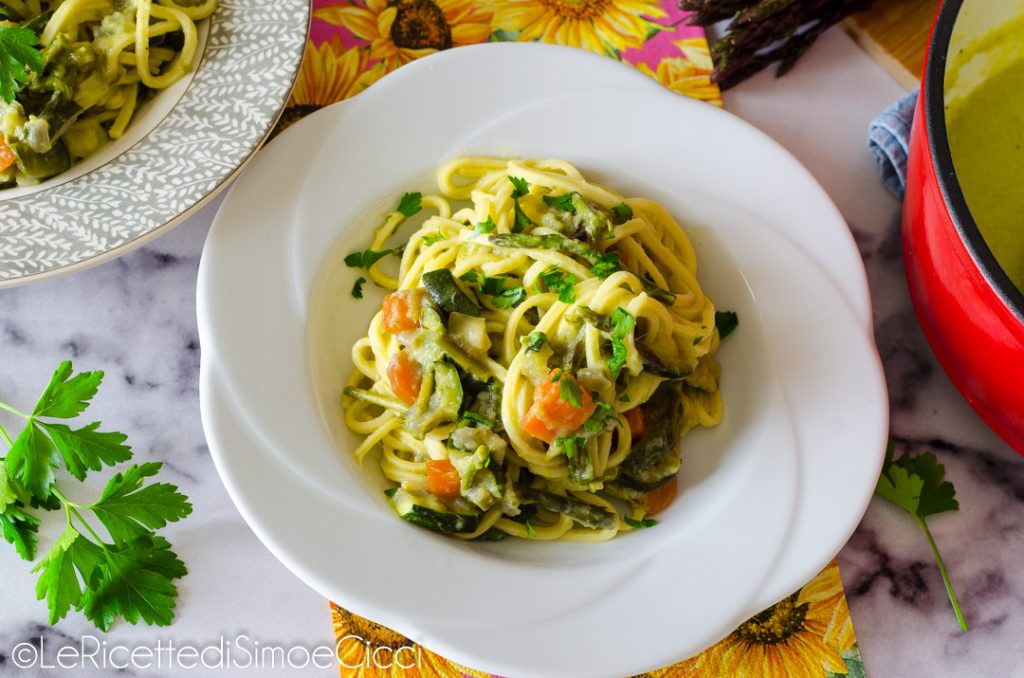 Tagliolini mit Gemüse