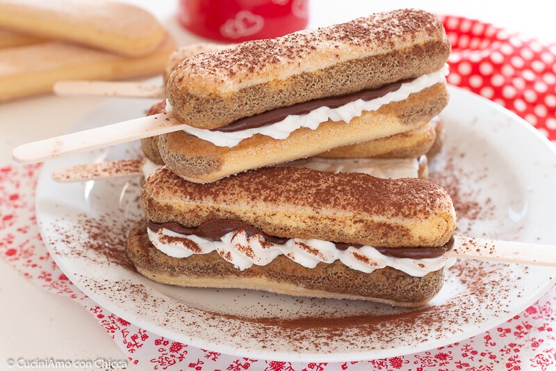 Tiramisu Eis am Stiel