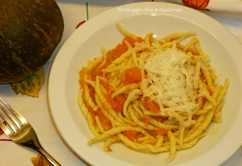 Trofie mit Kürbiscreme Ortaggi che passione von Sara