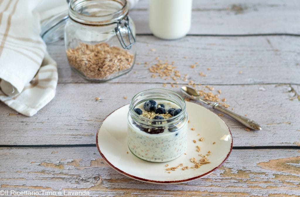 Über Nacht Dinkel-Porridge