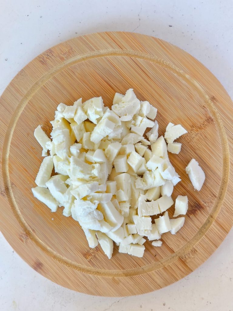 Überbackene Nudeln mit Pesto